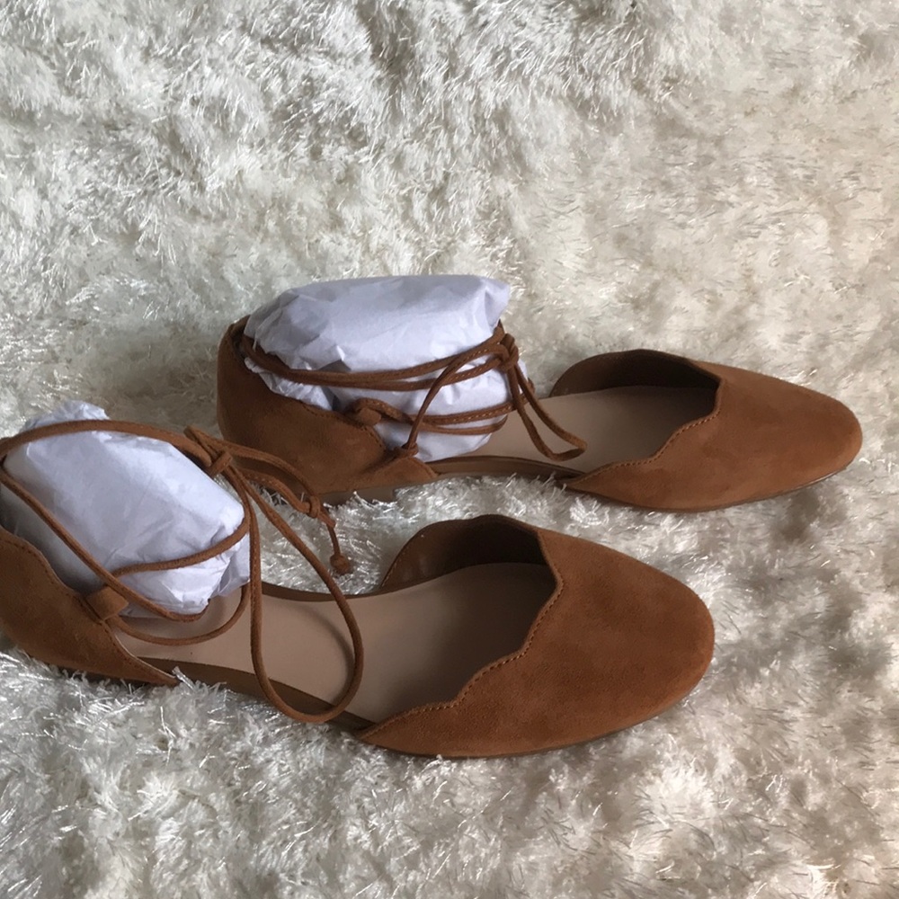 SOLD—BP Sophie Lace up Flat - Picture 3 of 6